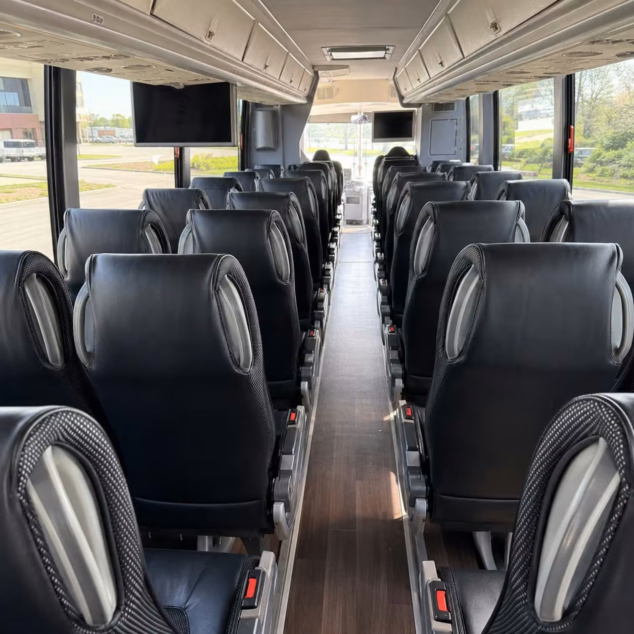 menifee charter bus rental inside