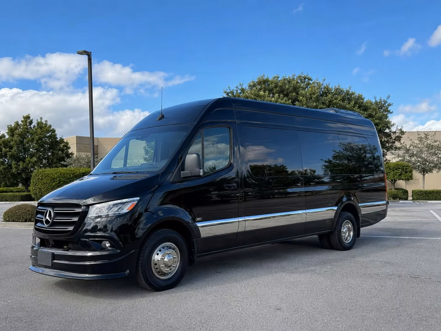 sprinter van with driver